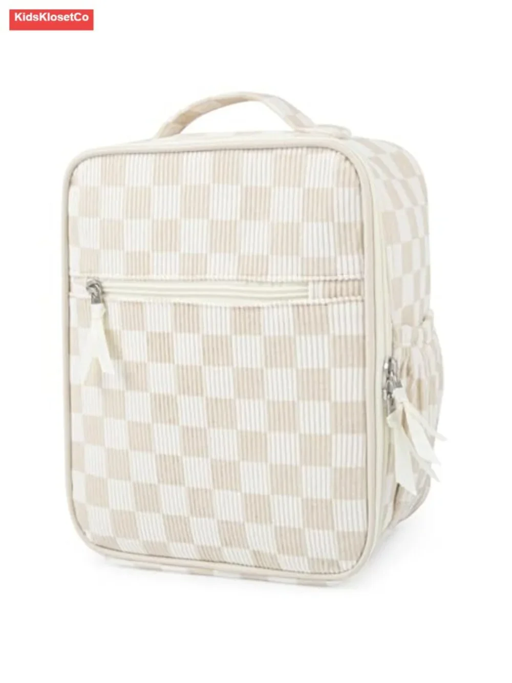 Insulated Quilted Lunch Bag for Women Work School Picnic Large Capacity